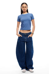 LIONESS Clubhouse Tee Navy