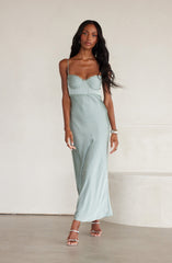 Florianne Satin Maxi Dress