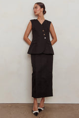 Sweet Treat Sleeveless Top Black