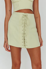 Ventura Bustier Crop Top Suit Mint