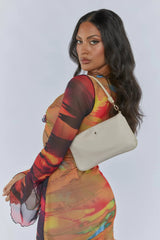 Peta And Jain Layla Mini Flat Shoulder Bag Bisque