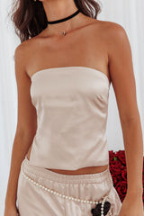 Panama Beach Back Tie Top Stone