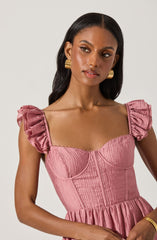 Wedelia Bustier Midi Dress
