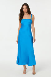 Stacie Satin Maxi Dress