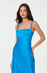 Stacie Satin Maxi Dress