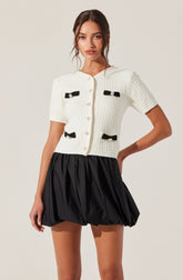 Libi Bubble Mini Skirt