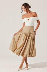 Laryn Drop Waist Bubble Skirt