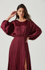 Marin Dolman Sleeve Midi Dress