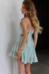 Phaedra Tied Back Dress Sage