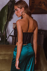 Vixen Corset Top Black