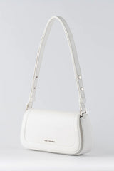 TEN TONES Bruno Baguette Bag White