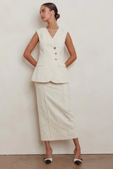 Sweet Treat Sleeveless Top Oat