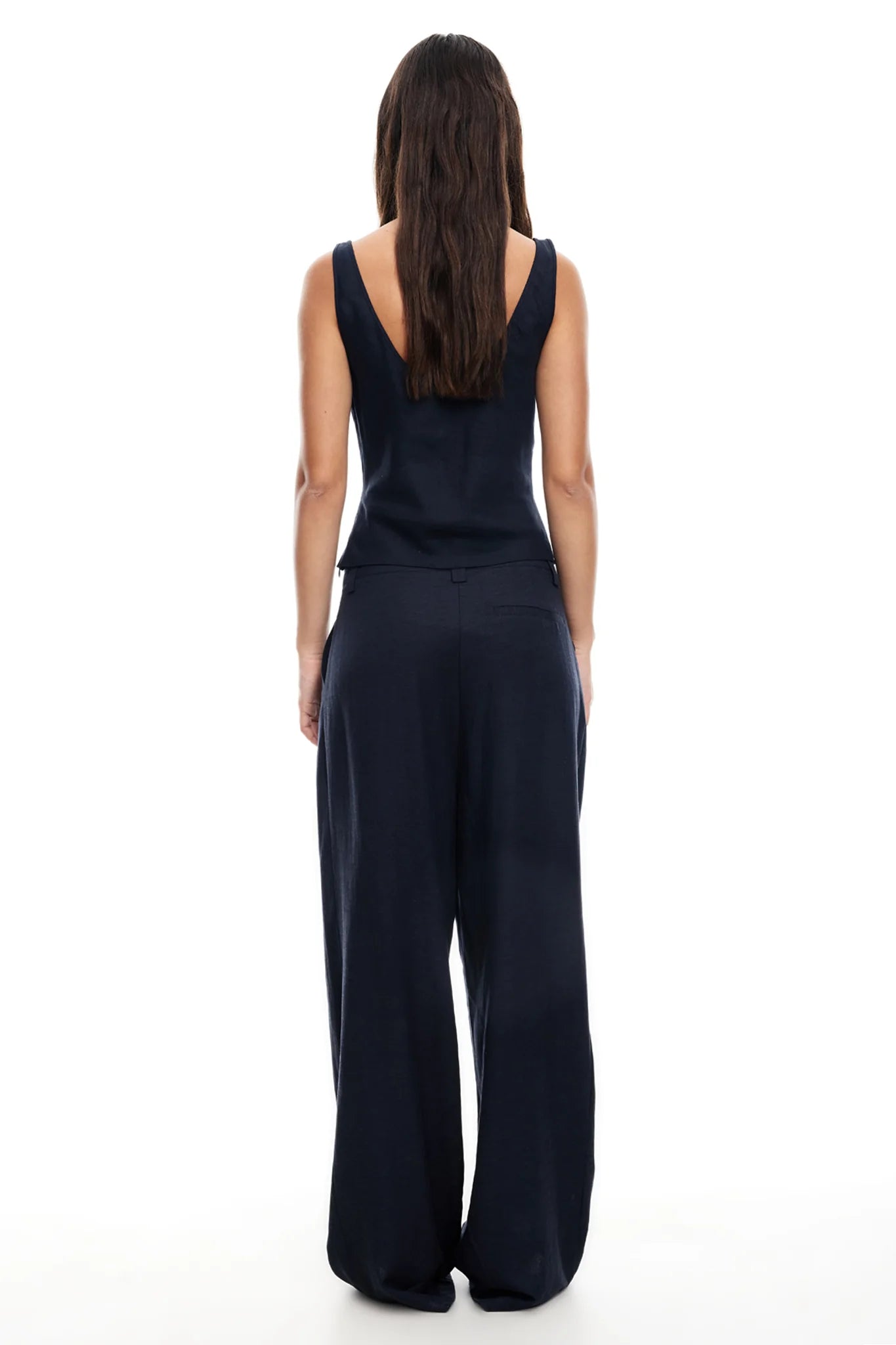 LIONESS Delilah Top Navy