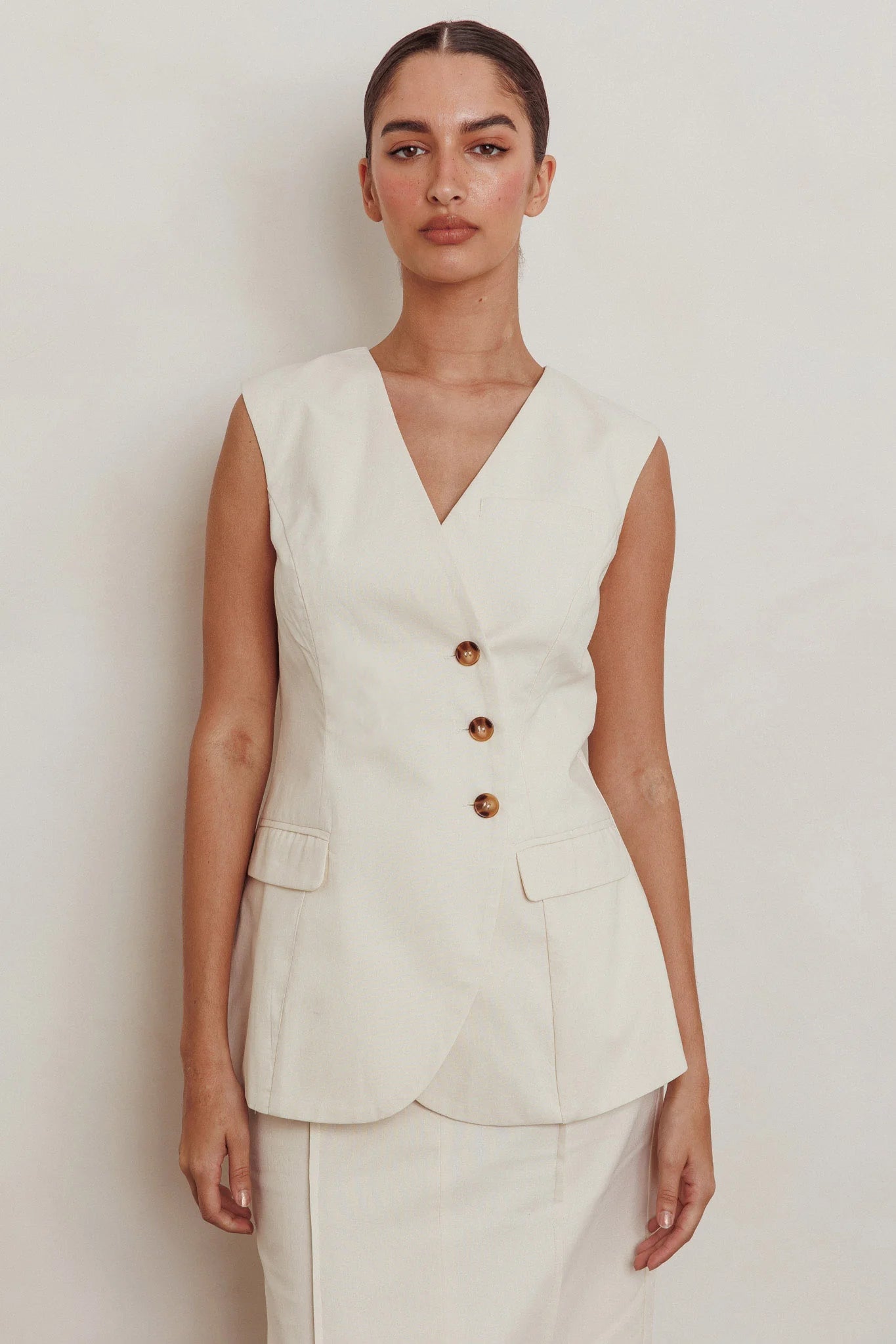 Sweet Treat Sleeveless Top Oat