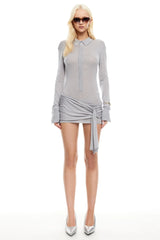 LIONESS Soho Mini Dress Grey