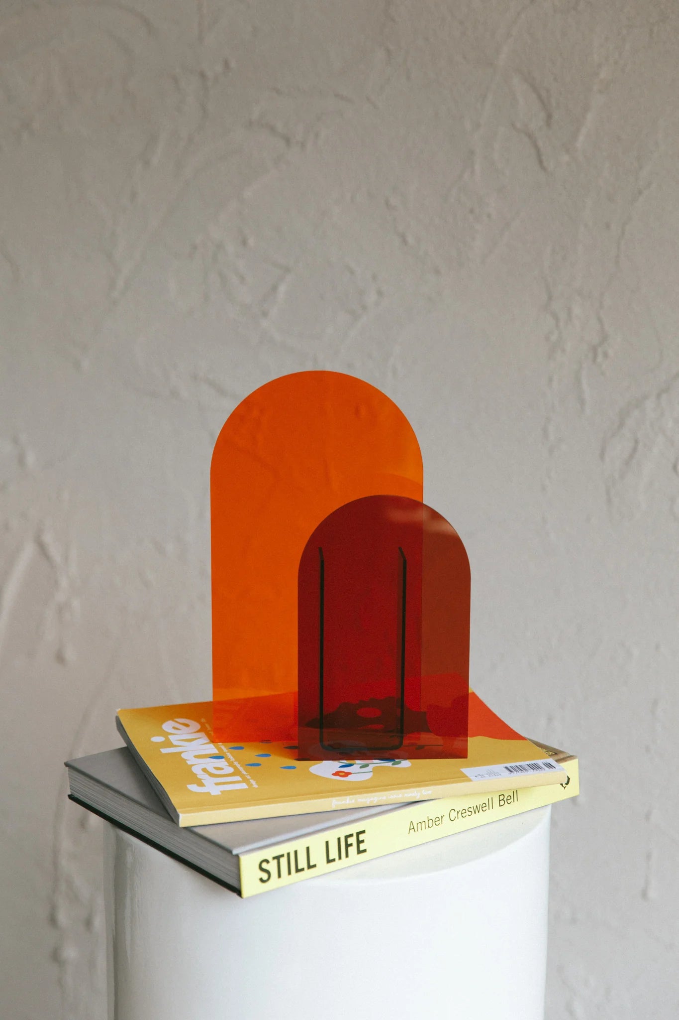 Adira Arch Shape Flower Vase Orange