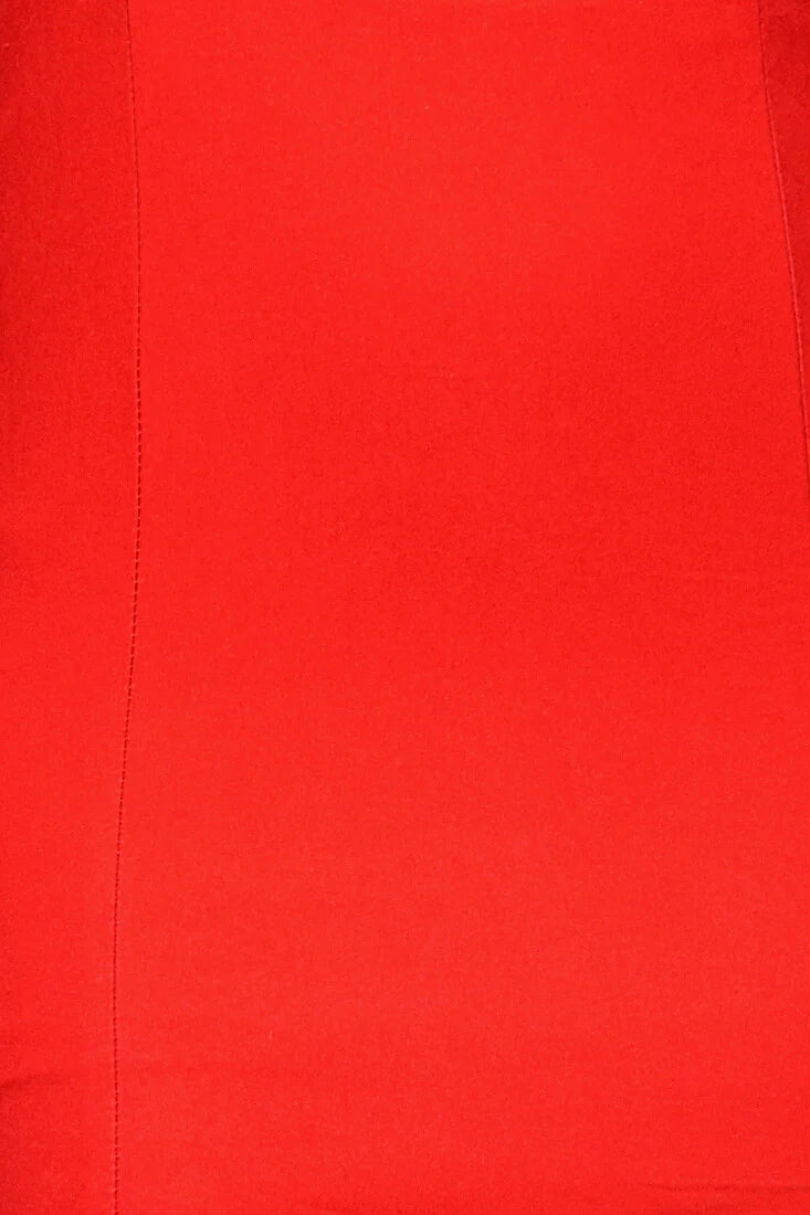 Alina Elegant Bodycon Dress Bright Red