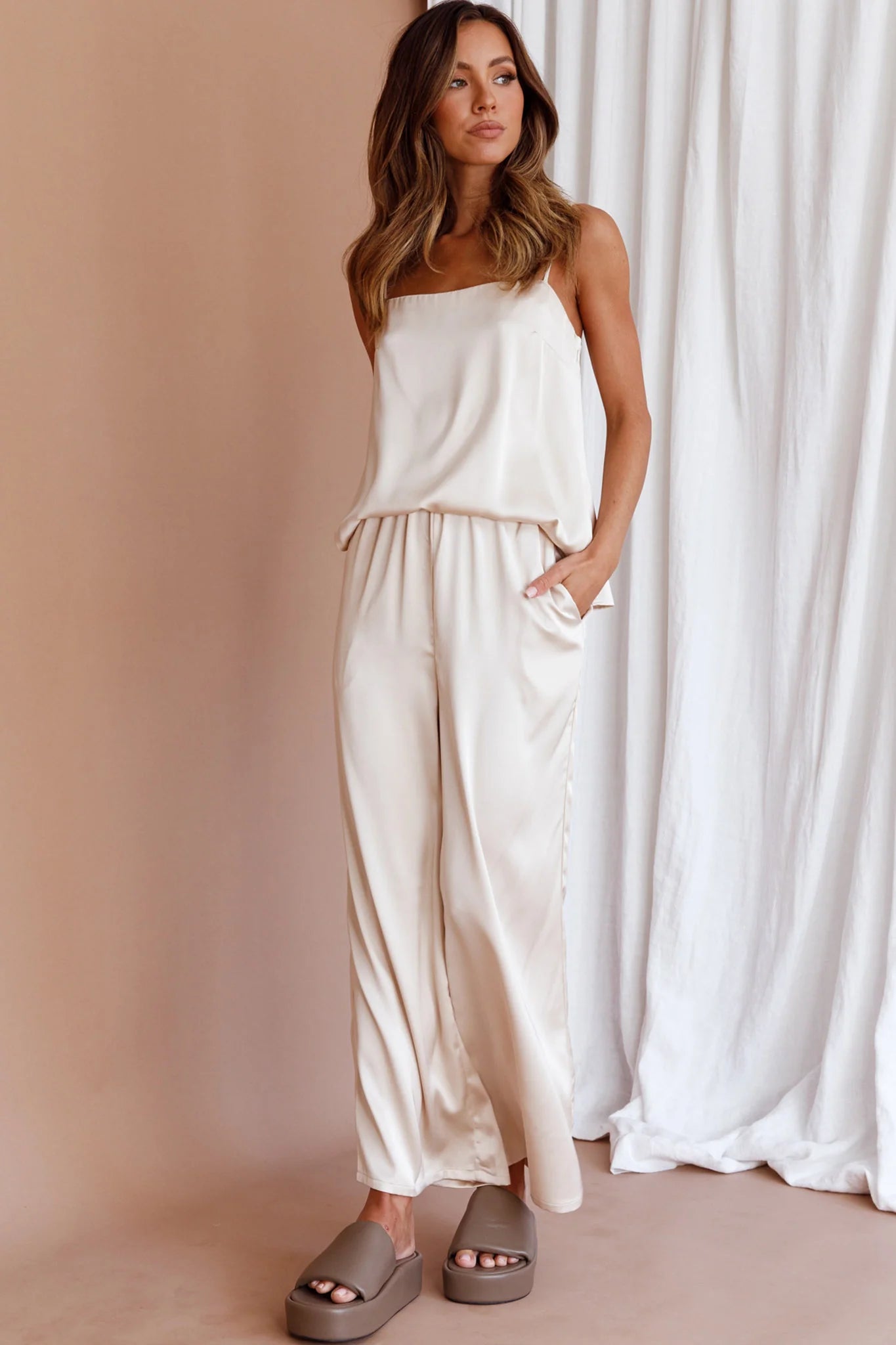 Hotel California Cami Top Stone