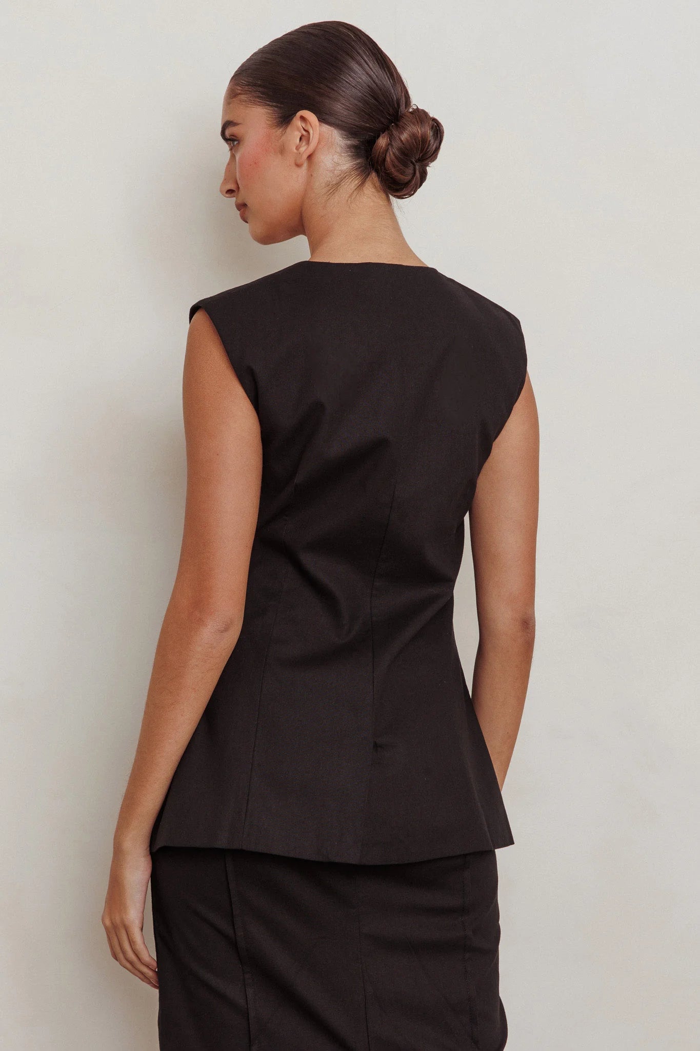 Sweet Treat Sleeveless Top Black