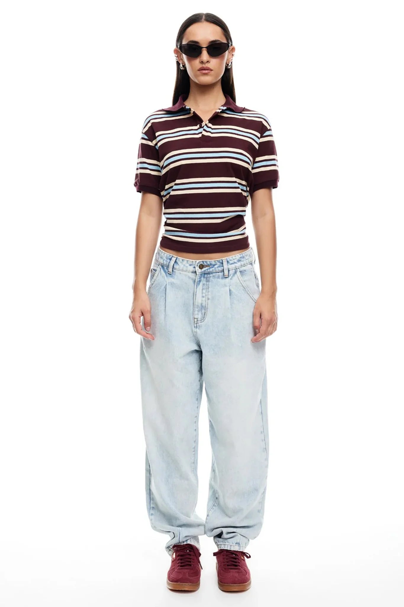 LIONESS Leisure Polo Chocolate Multi