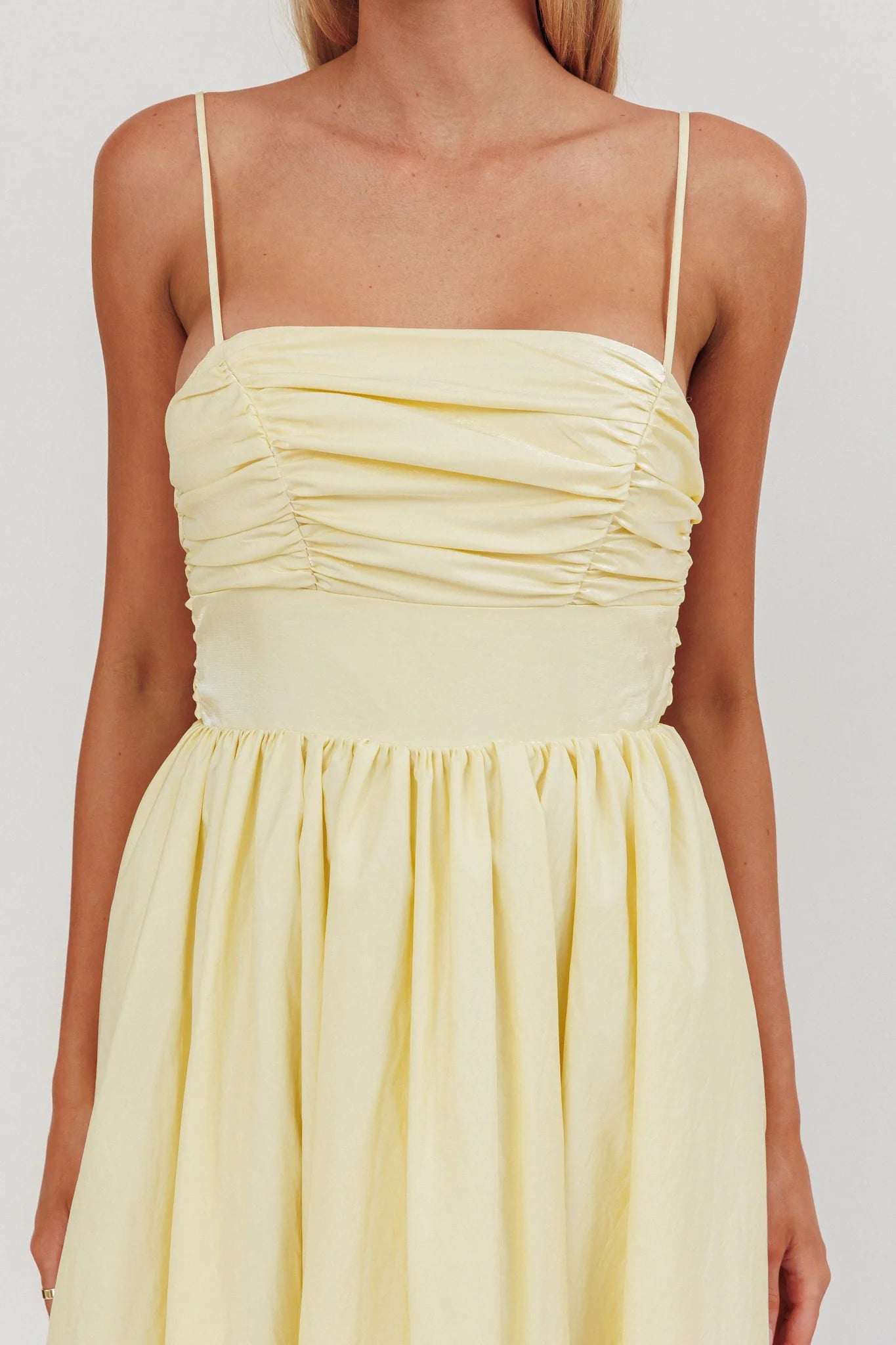 Love Songs Back Bow Maxi Dress Butter