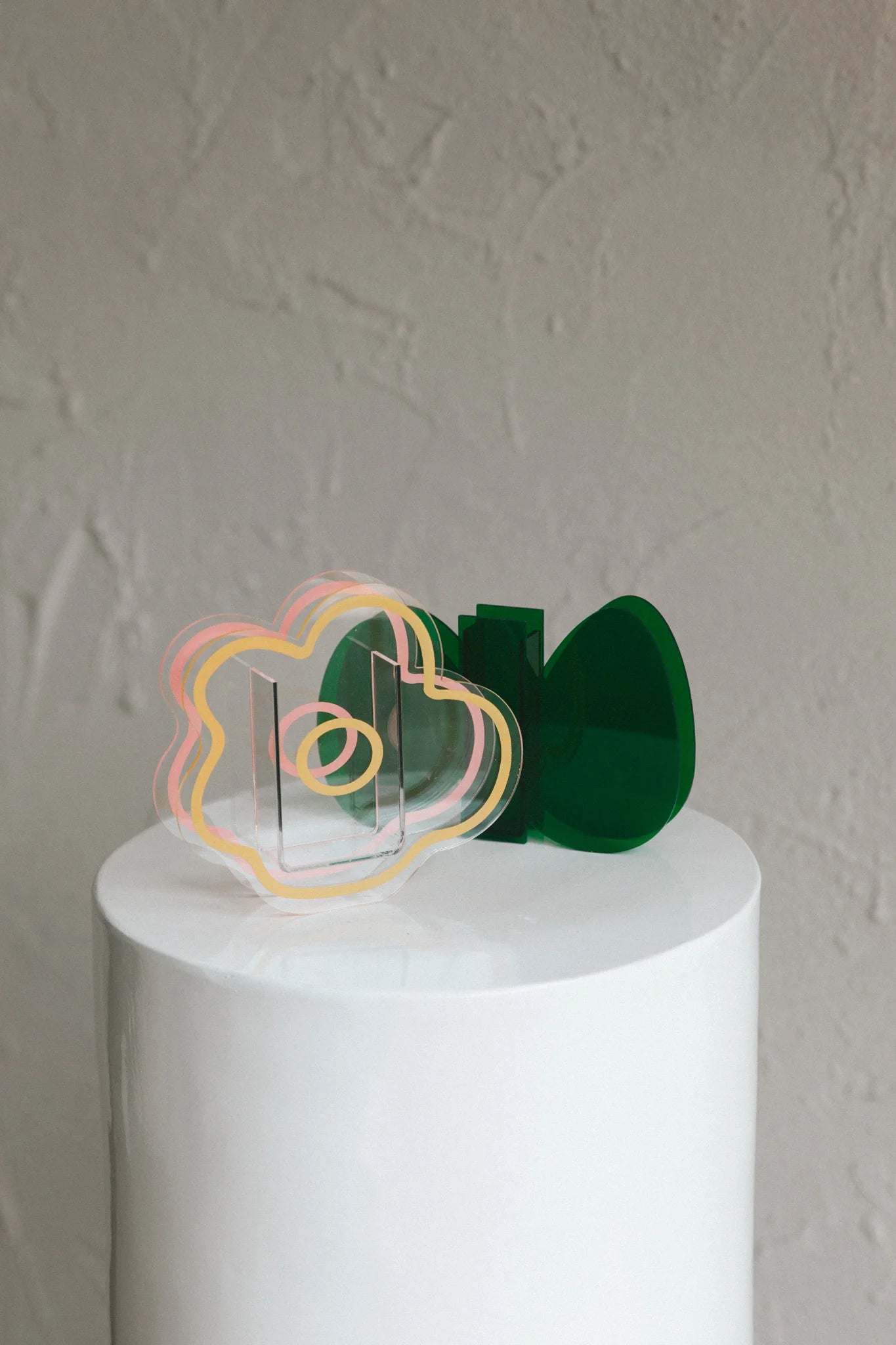 Anemone Eco-friendly Acrylic Vase Clear