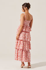 Midsummer Eyelet Tiered Maxi Dress