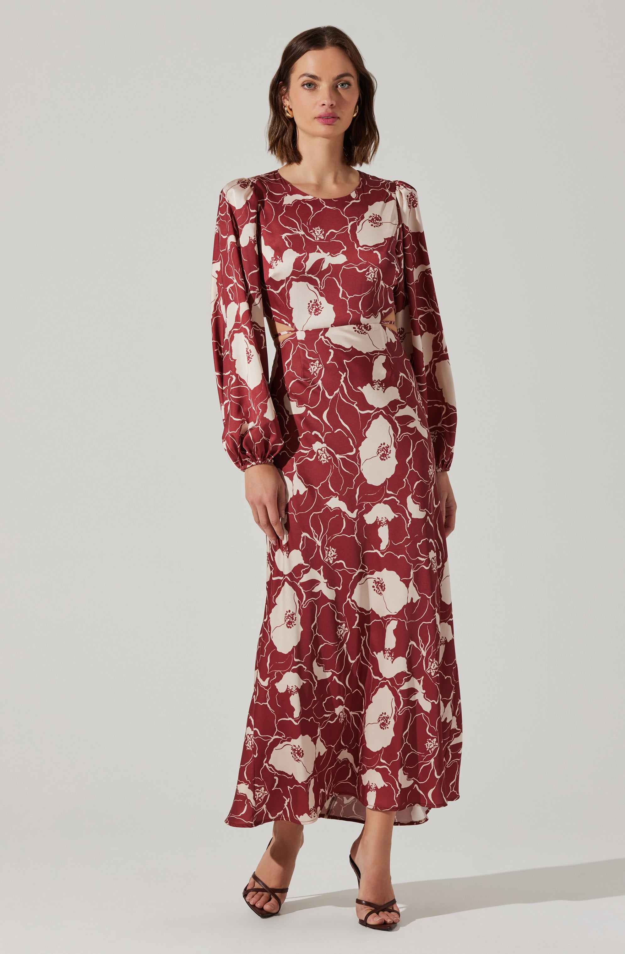 Quinn Floral Cutout Maxi Dress