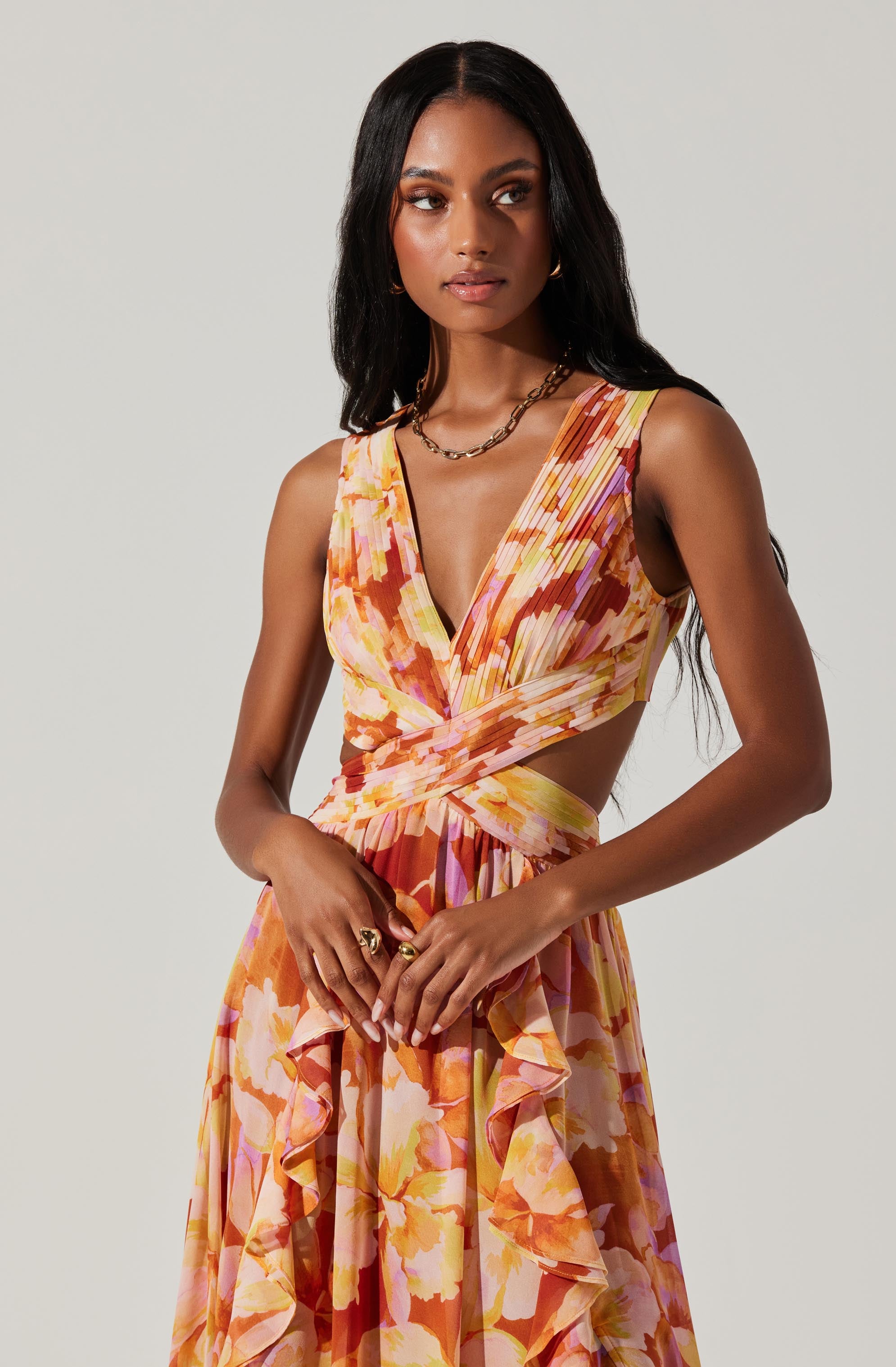Noya Floral Maxi Dress