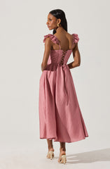 Wedelia Bustier Midi Dress