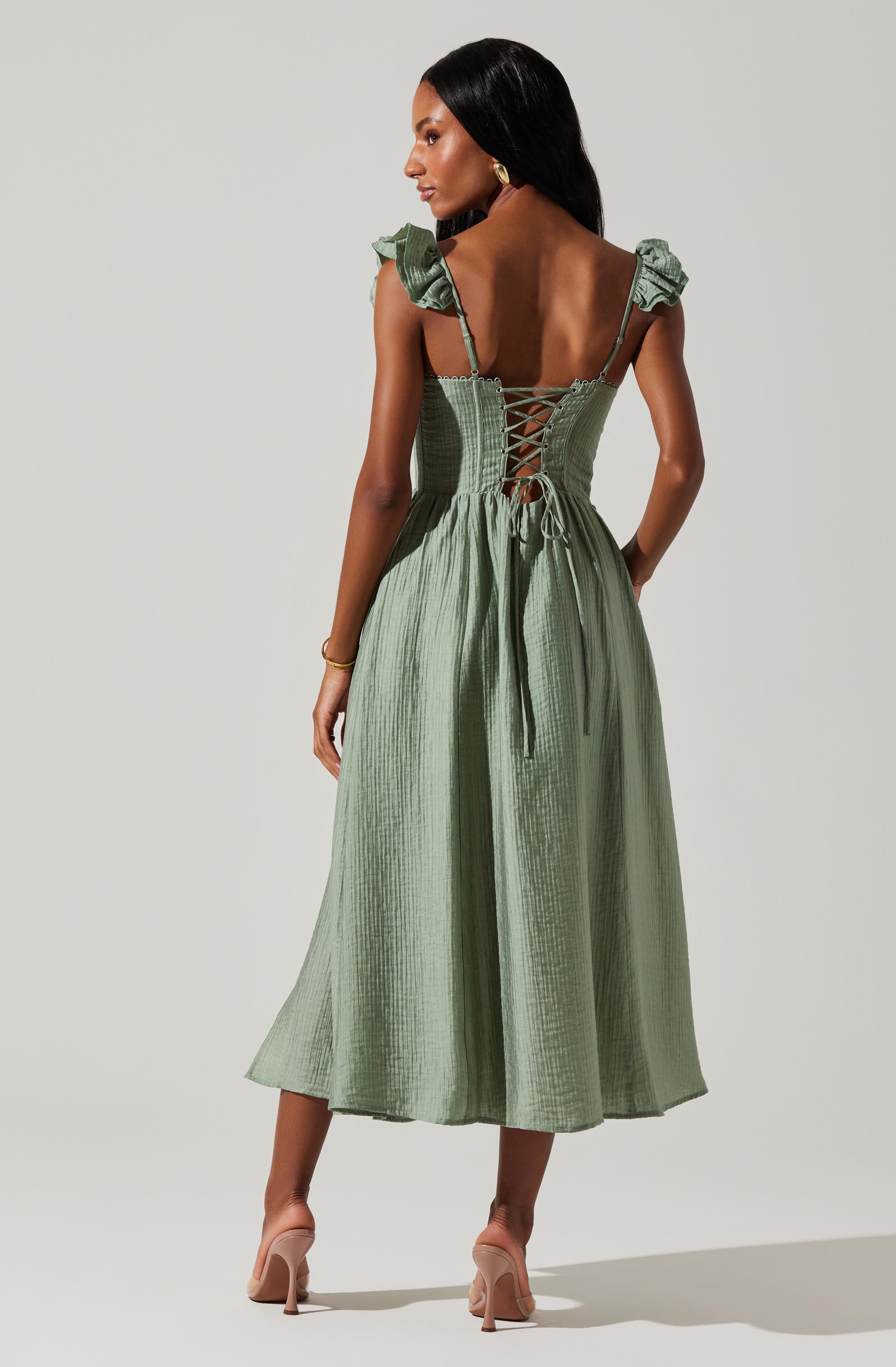 Wedelia Bustier Midi Dress
