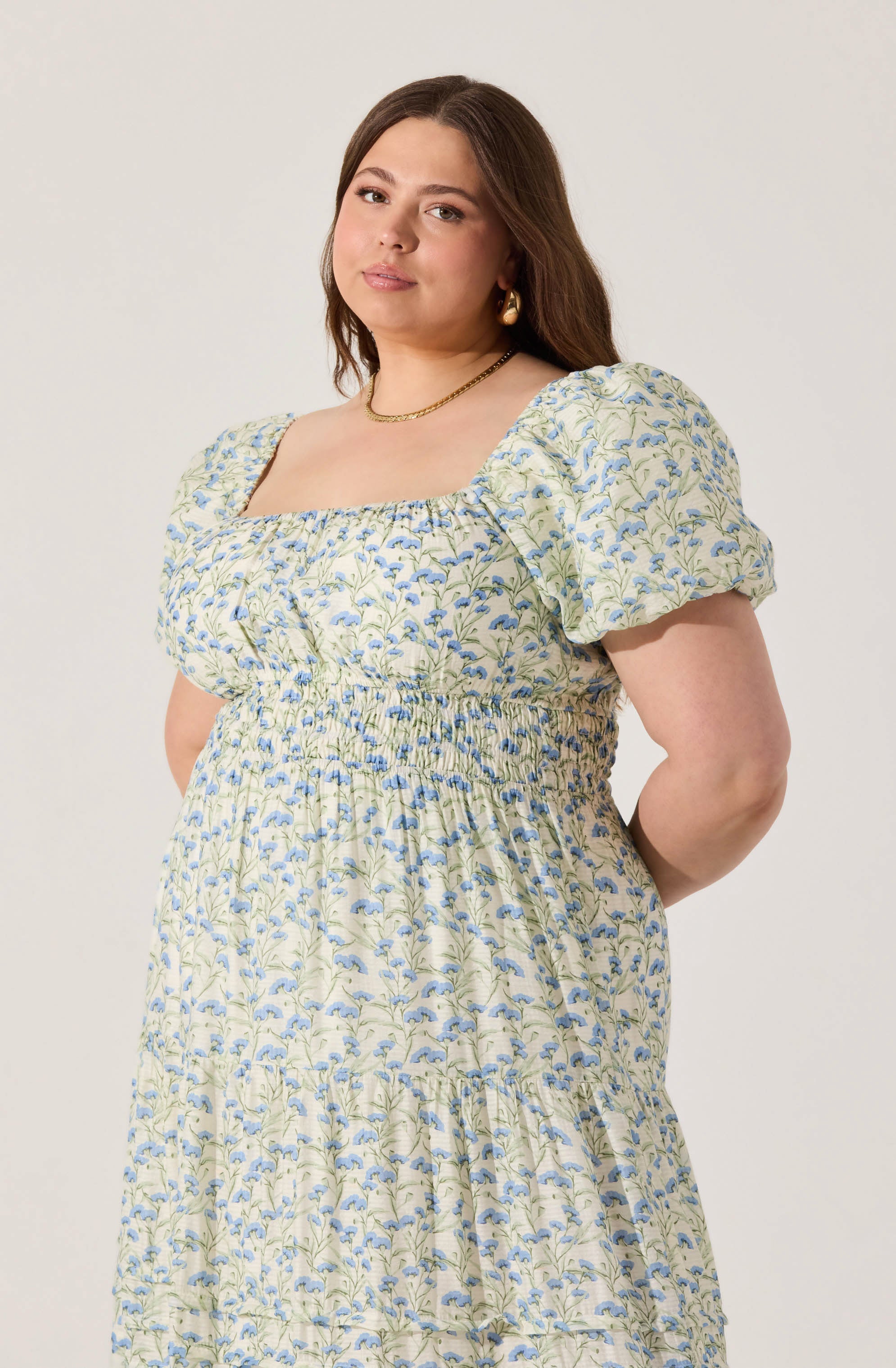 Florentina Floral Tiered Maxi Dress