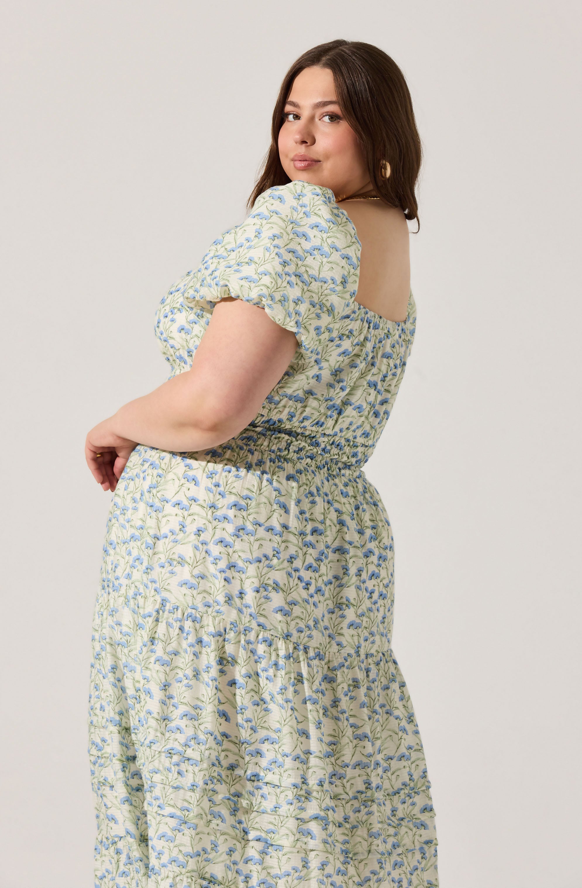 Florentina Floral Tiered Maxi Dress