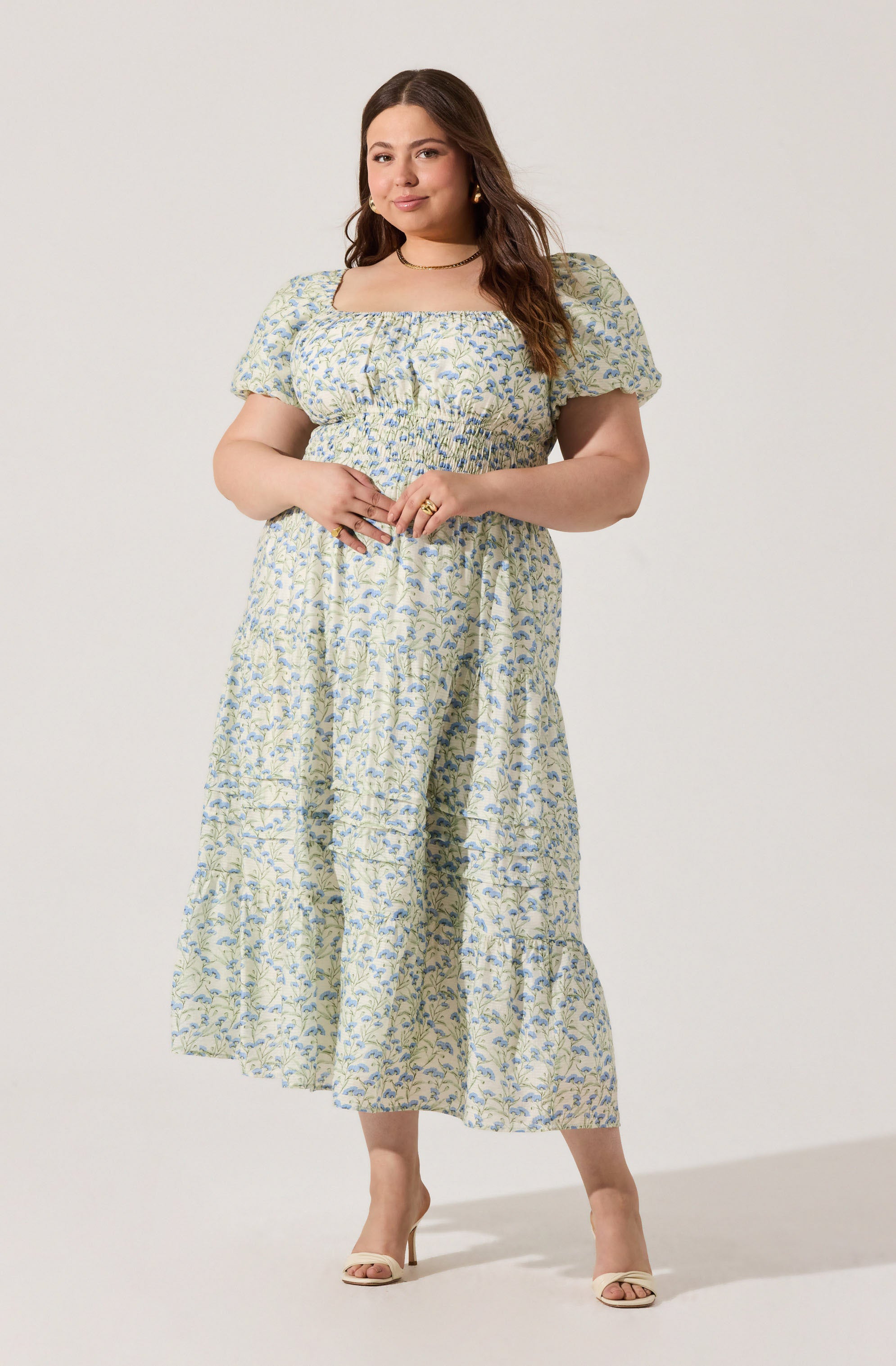 Florentina Floral Tiered Maxi Dress