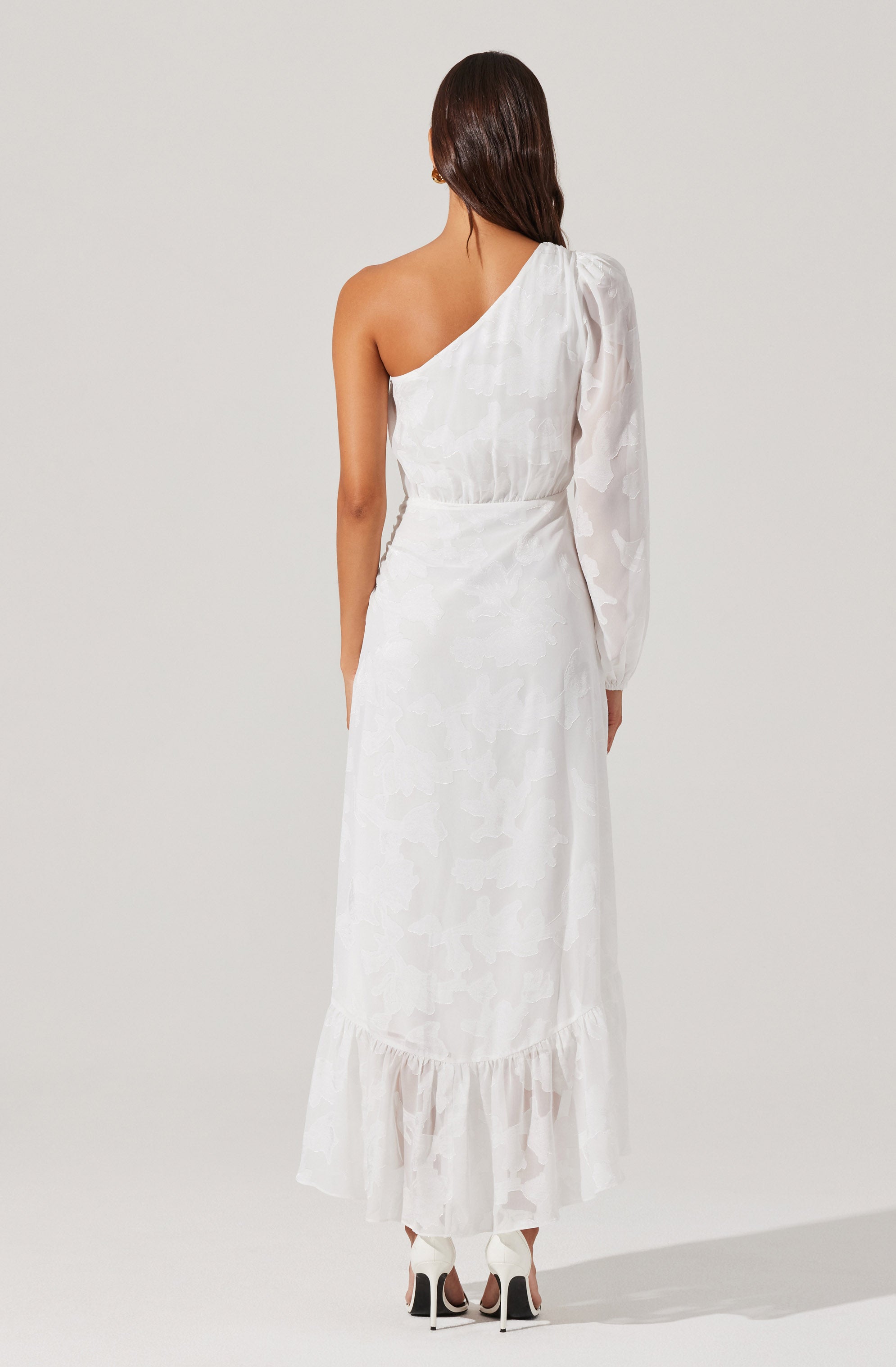 Calista One Shoulder Midi Dress