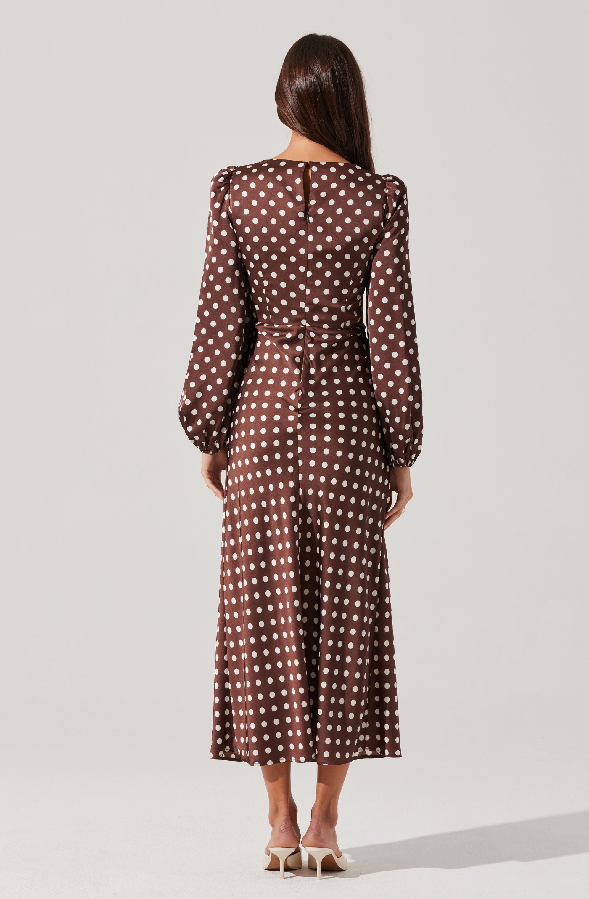 Suzy Polka Dot Midi Dress