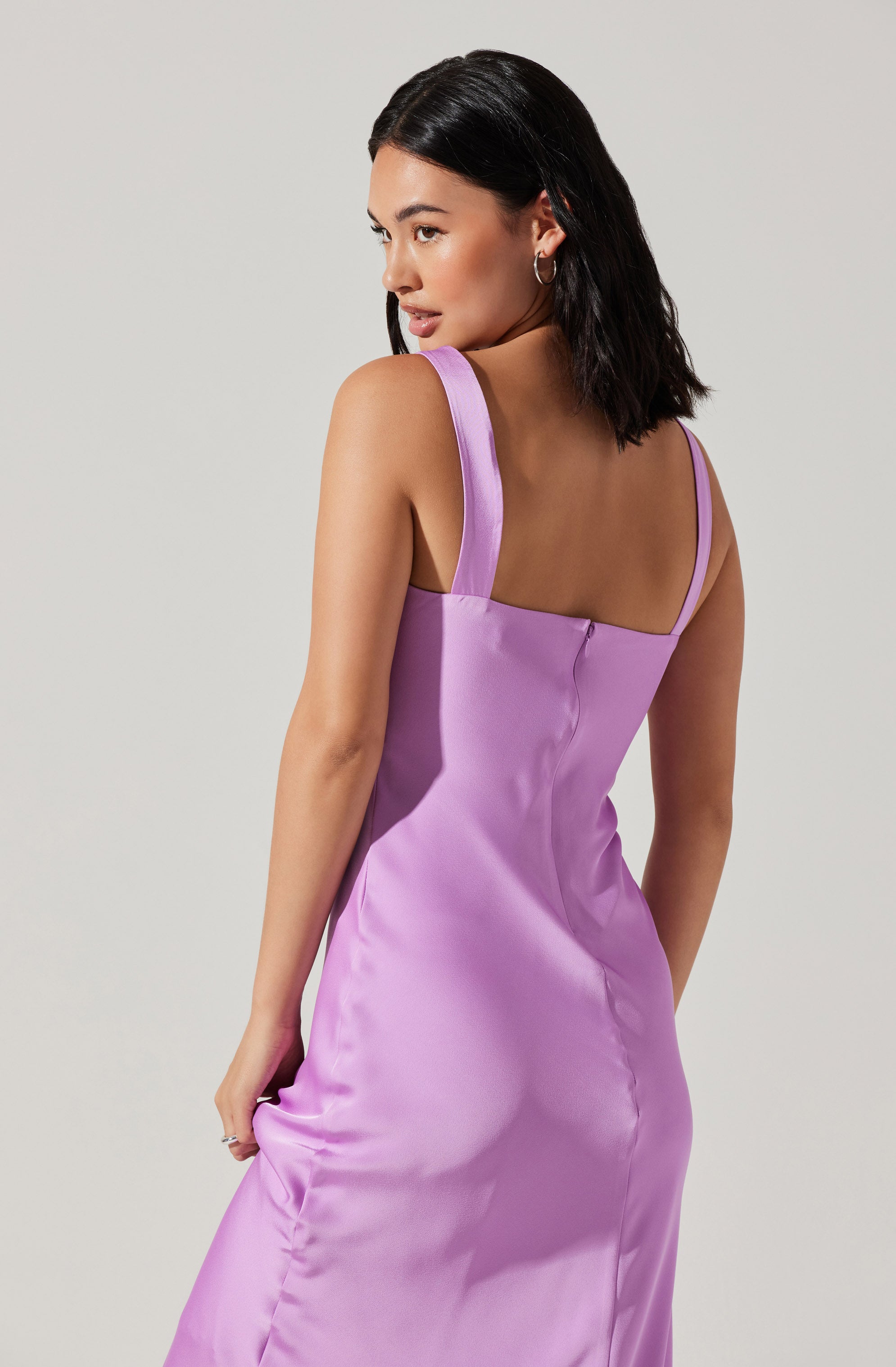 Stacie Satin Maxi Dress