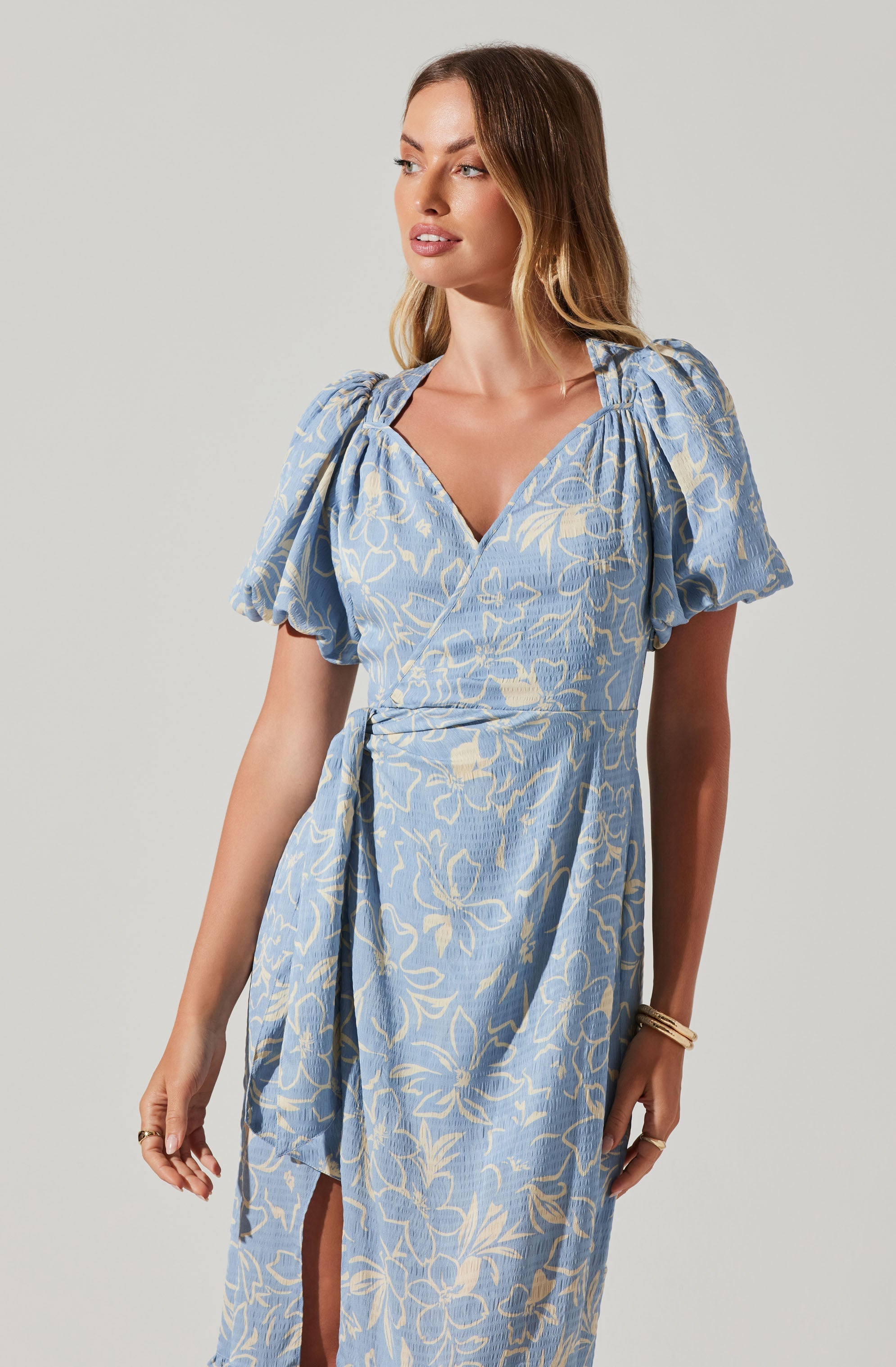 Modena Floral Midi Dress