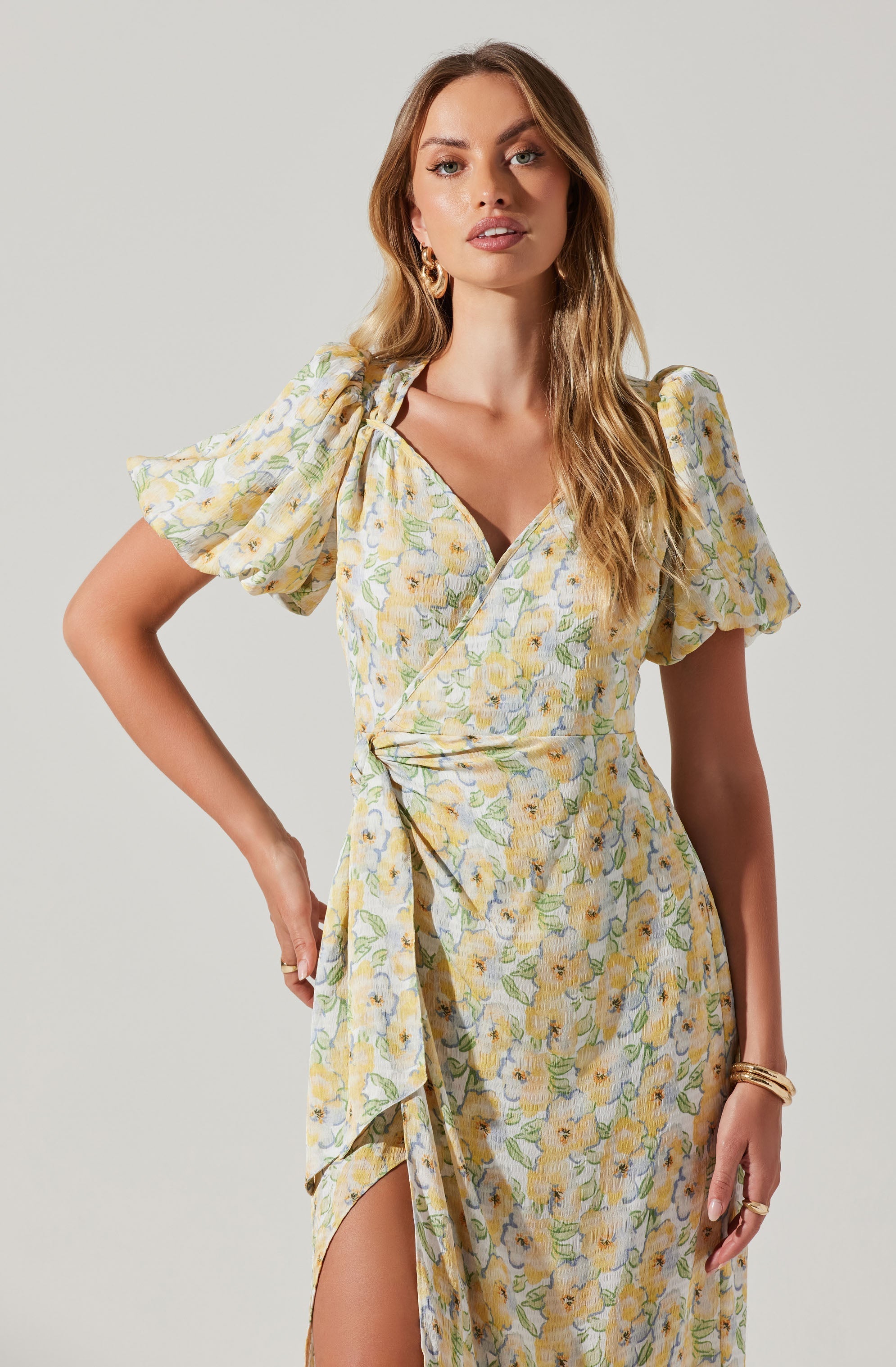 Modena Floral Midi Dress