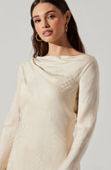 Sakari Bell Sleeve Mini Dress