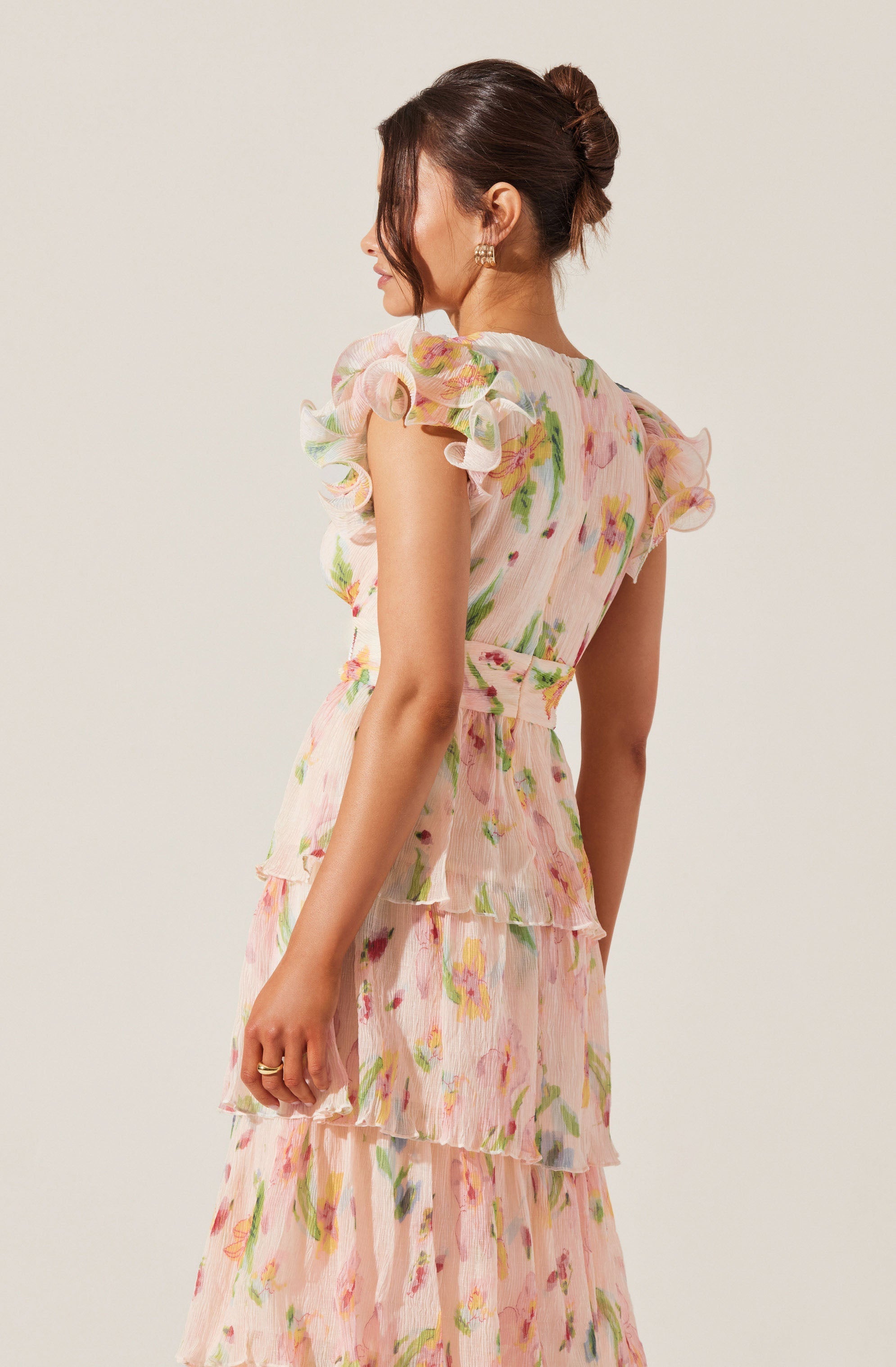 Emporia Floral Tiered Maxi Dress