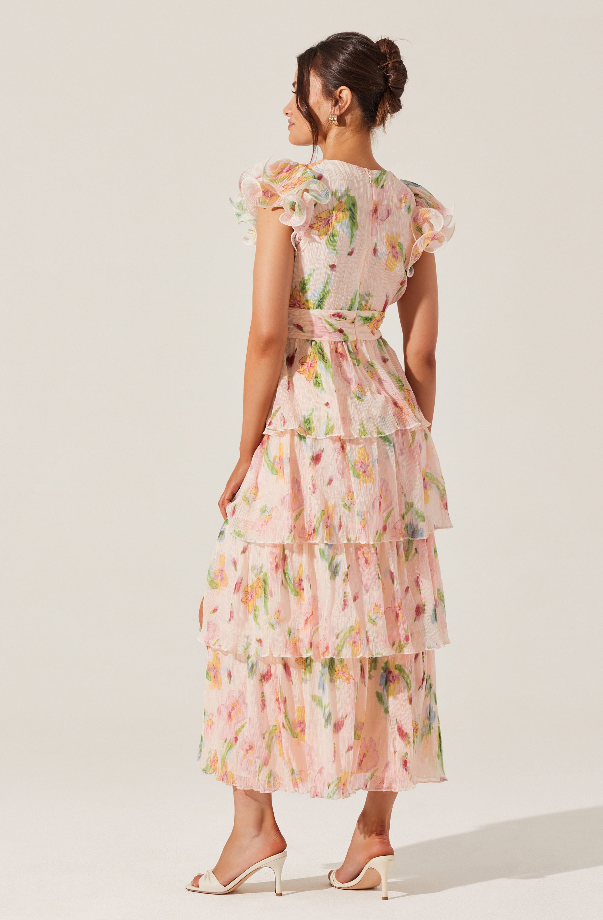 Emporia Floral Tiered Maxi Dress