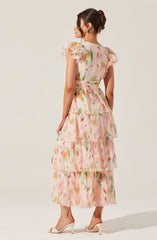 Emporia Floral Tiered Maxi Dress