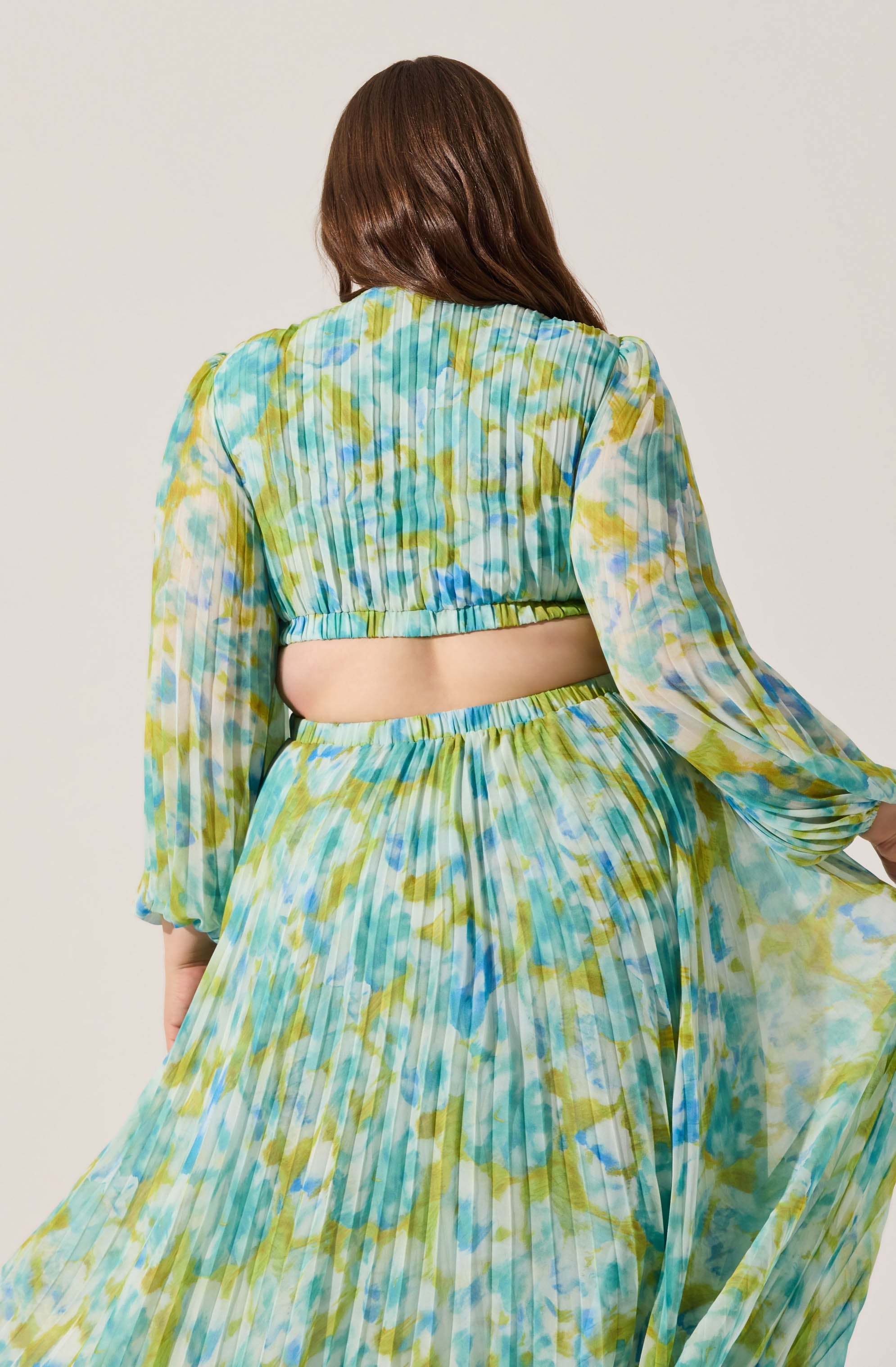 Revery Floral Long Sleeve Maxi Dress