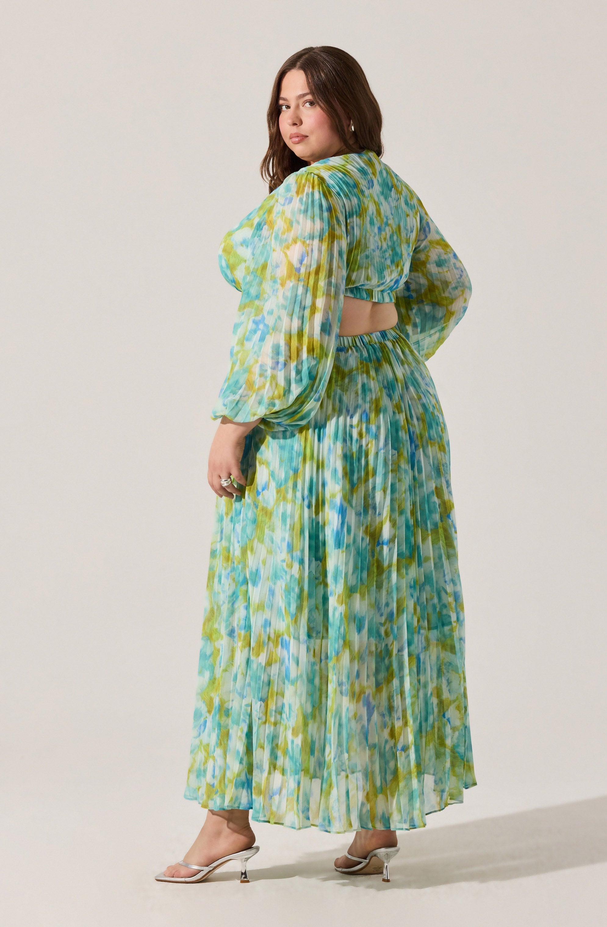 Revery Floral Long Sleeve Maxi Dress
