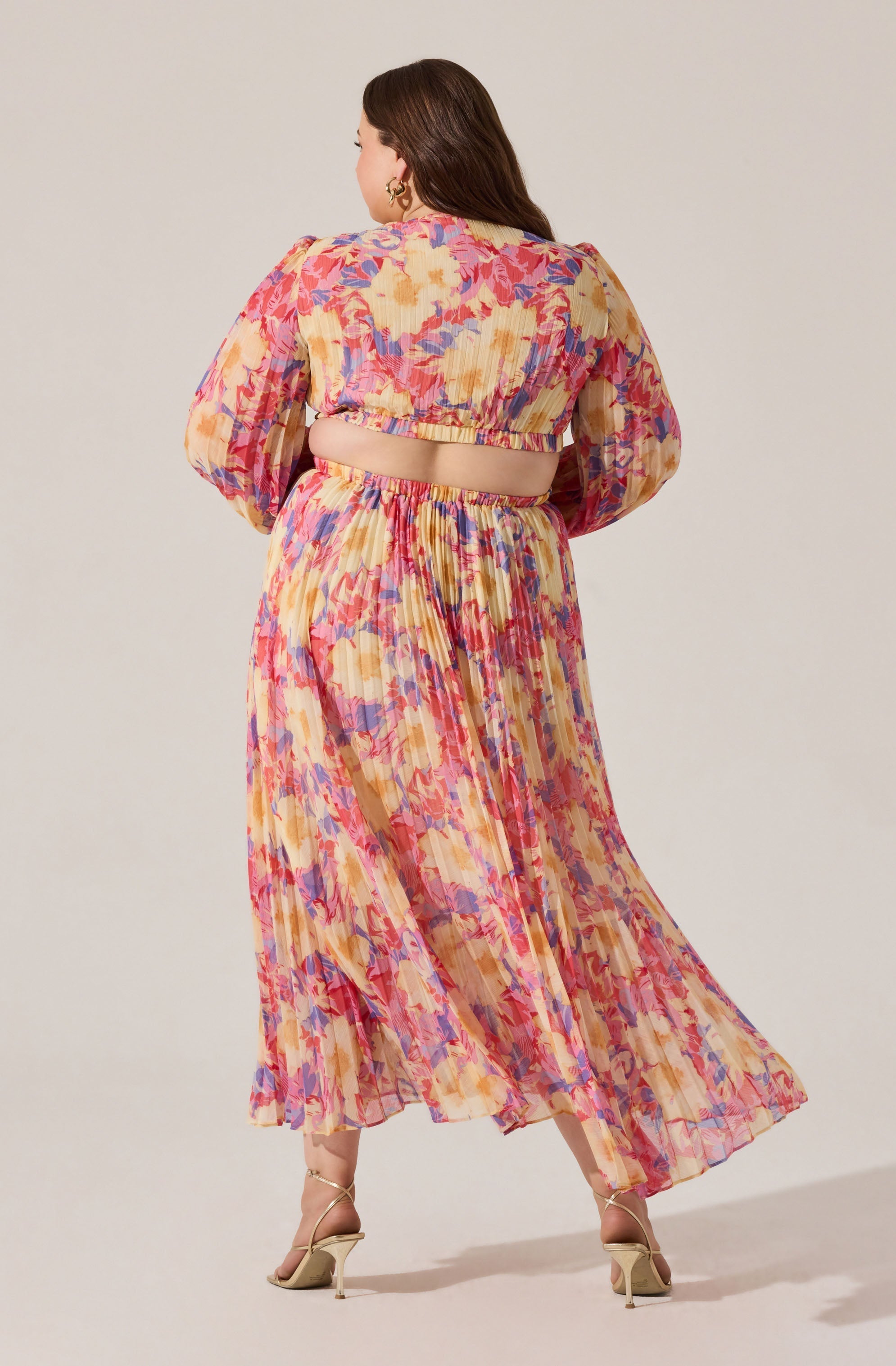 Revery Floral Long Sleeve Maxi Dress