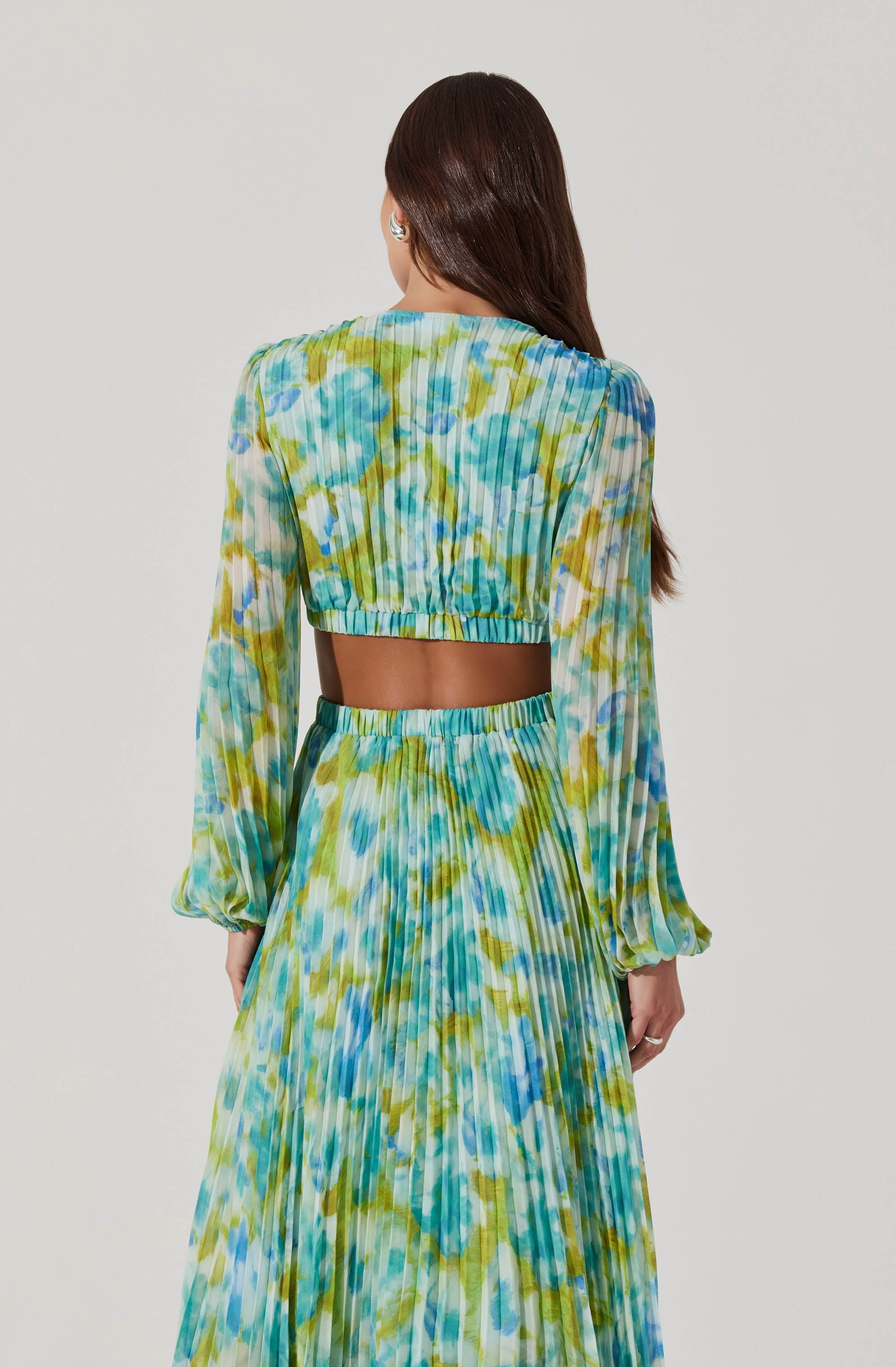 Revery Floral Long Sleeve Maxi Dress