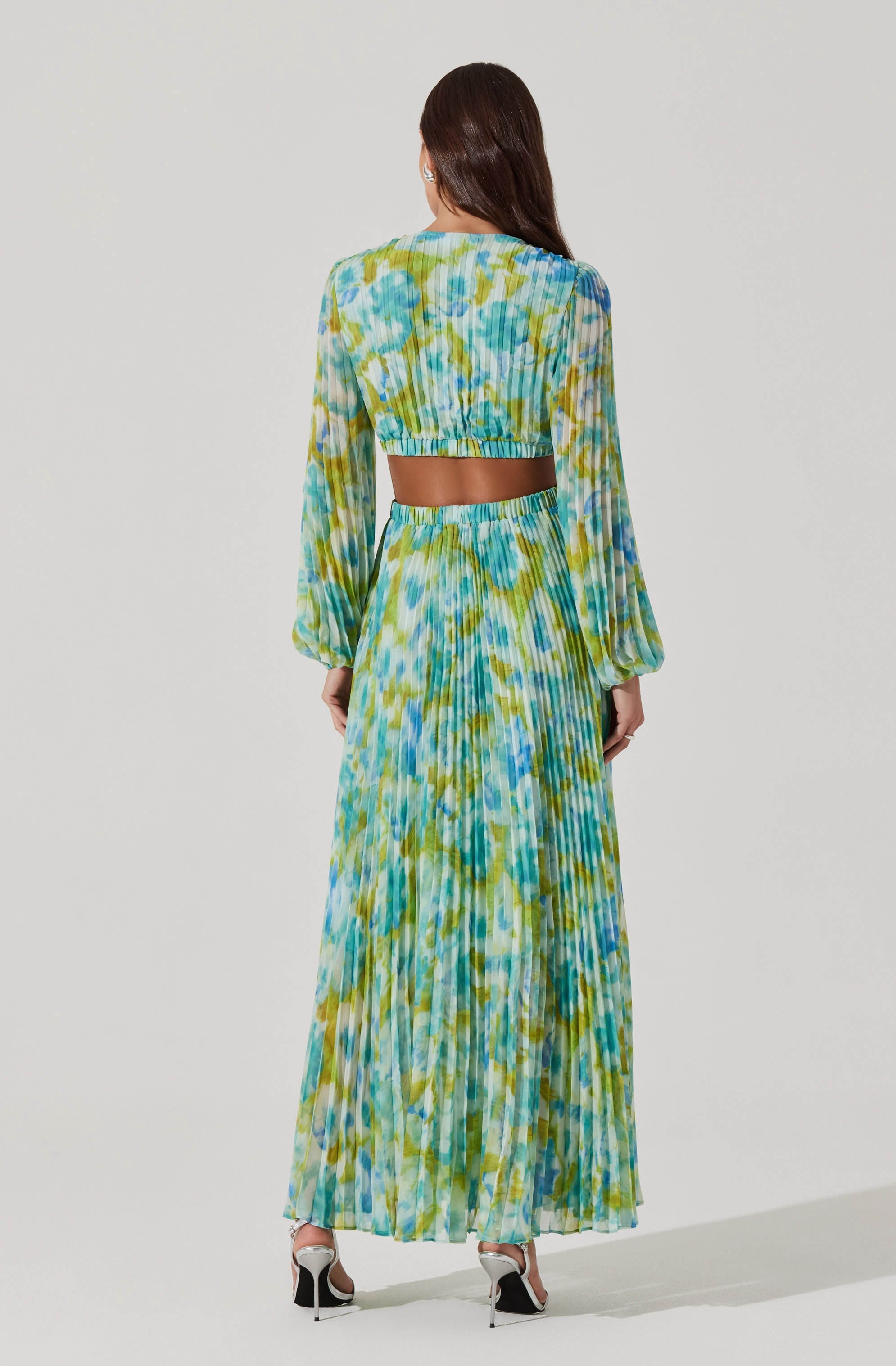 Revery Floral Long Sleeve Maxi Dress