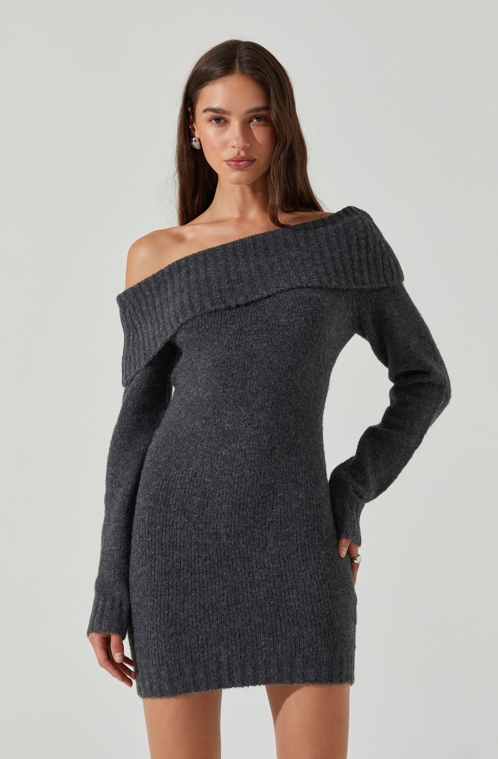 Leya Off Shoulder Sweater Dress