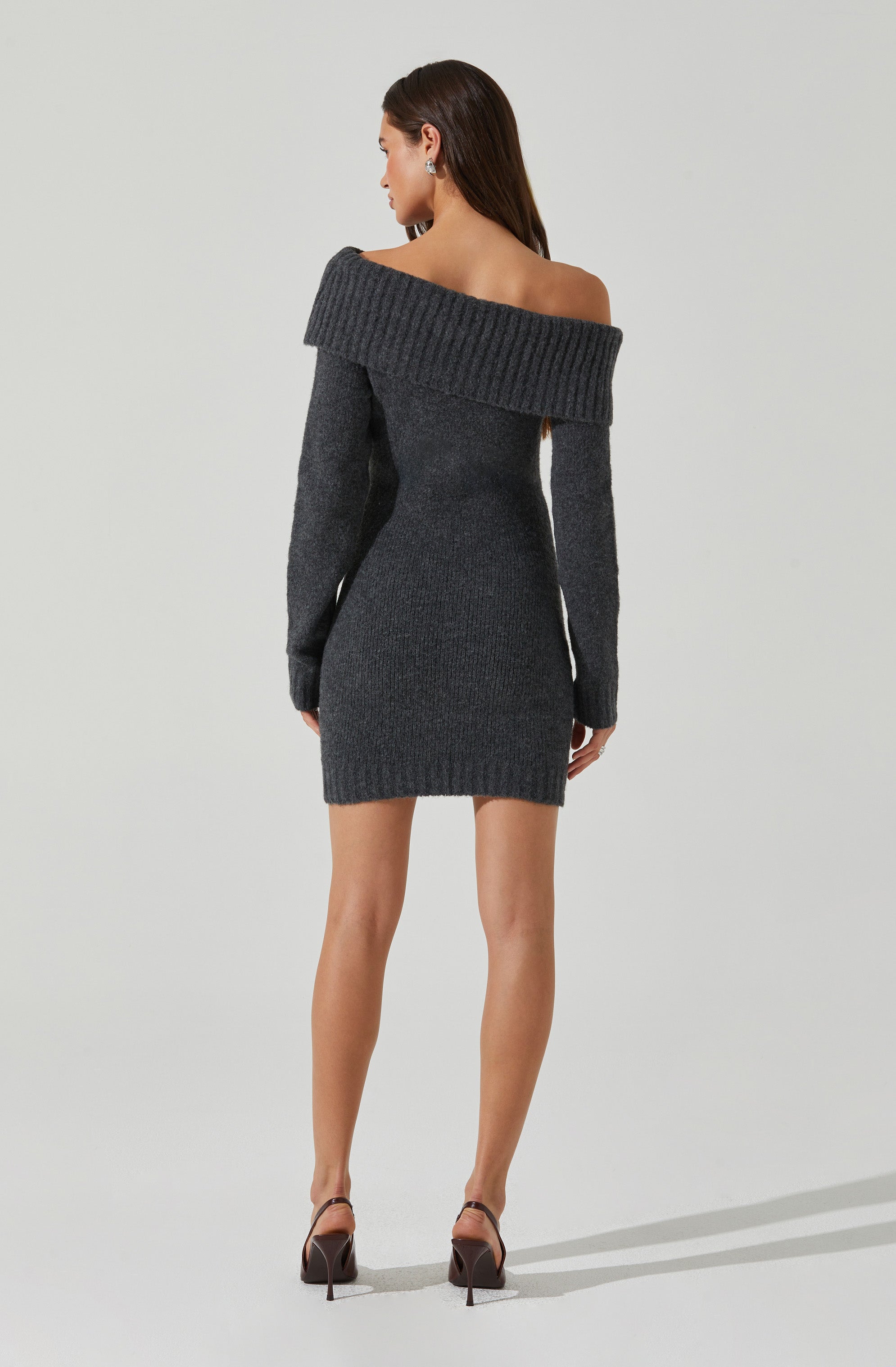 Leya Off Shoulder Sweater Dress